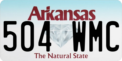 AR license plate 504WMC
