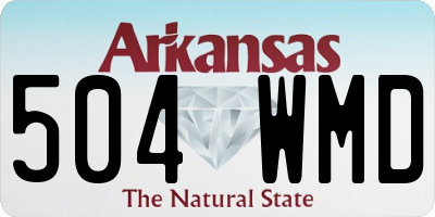 AR license plate 504WMD