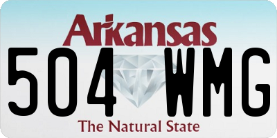 AR license plate 504WMG