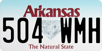 AR license plate 504WMH