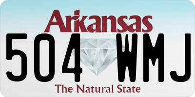 AR license plate 504WMJ