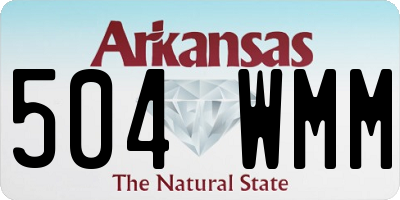 AR license plate 504WMM