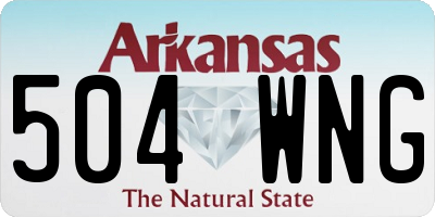 AR license plate 504WNG