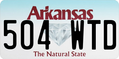 AR license plate 504WTD