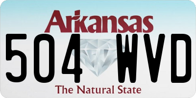 AR license plate 504WVD