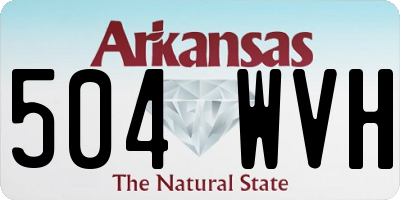 AR license plate 504WVH