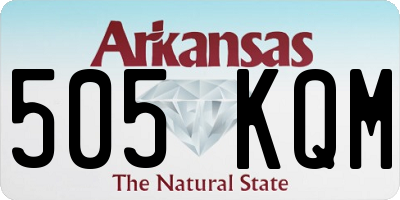 AR license plate 505KQM