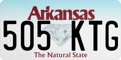 AR license plate 505KTG