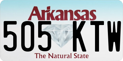 AR license plate 505KTW