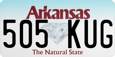AR license plate 505KUG