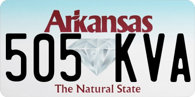 AR license plate 505KVA