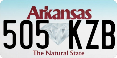 AR license plate 505KZB