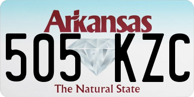AR license plate 505KZC