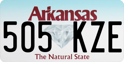 AR license plate 505KZE