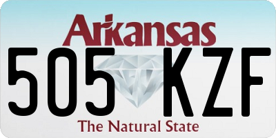 AR license plate 505KZF
