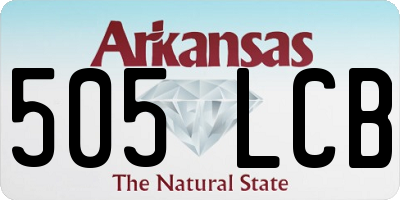 AR license plate 505LCB
