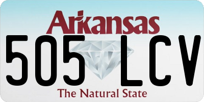 AR license plate 505LCV