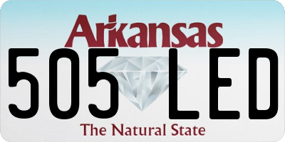 AR license plate 505LED