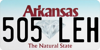 AR license plate 505LEH