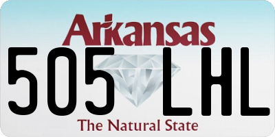 AR license plate 505LHL