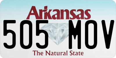 AR license plate 505MOV