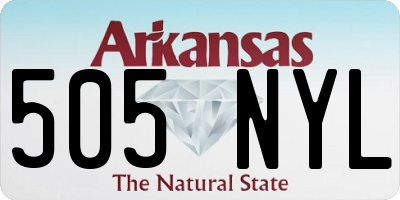 AR license plate 505NYL
