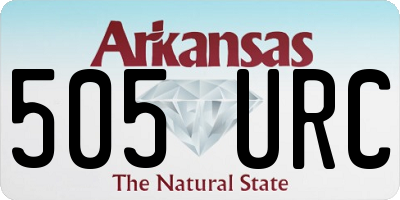 AR license plate 505URC