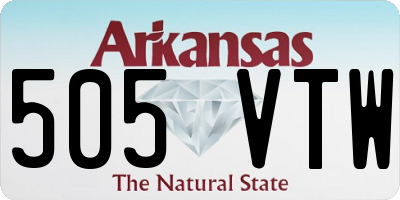 AR license plate 505VTW
