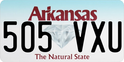 AR license plate 505VXU