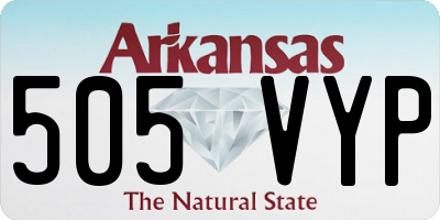 AR license plate 505VYP