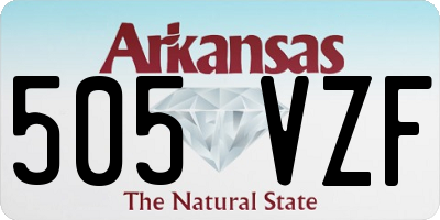AR license plate 505VZF