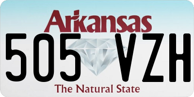 AR license plate 505VZH