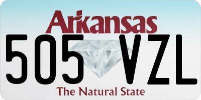 AR license plate 505VZL