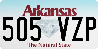 AR license plate 505VZP