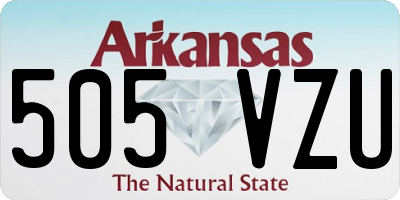 AR license plate 505VZU