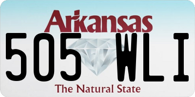 AR license plate 505WLI