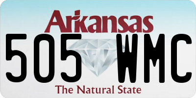 AR license plate 505WMC