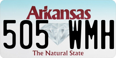 AR license plate 505WMH