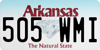 AR license plate 505WMI