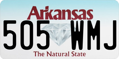 AR license plate 505WMJ