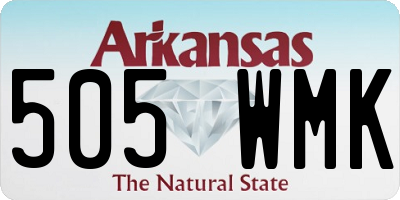 AR license plate 505WMK