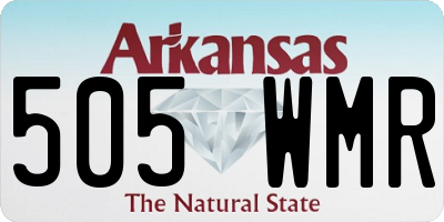 AR license plate 505WMR