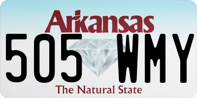 AR license plate 505WMY