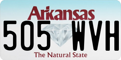 AR license plate 505WVH