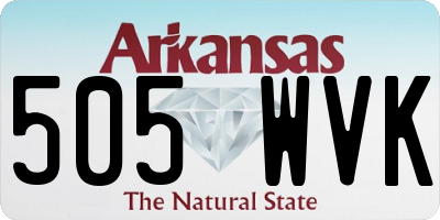 AR license plate 505WVK