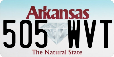 AR license plate 505WVT