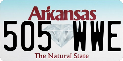 AR license plate 505WWE