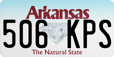 AR license plate 506KPS