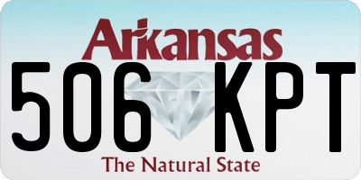 AR license plate 506KPT