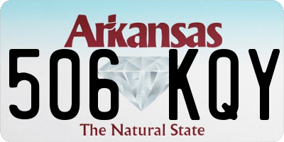 AR license plate 506KQY